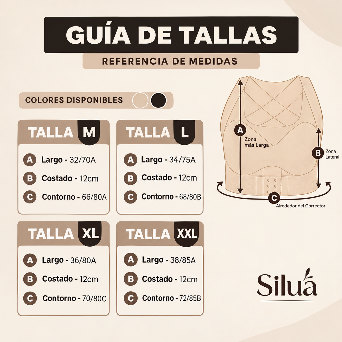 SILUÁ TOP CORRECTOR POSTURA