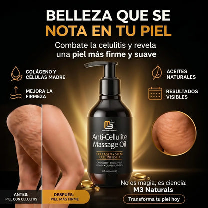 ANTI- CELLULITE MASSAGE OIL+ ENVÍO GRATIS
